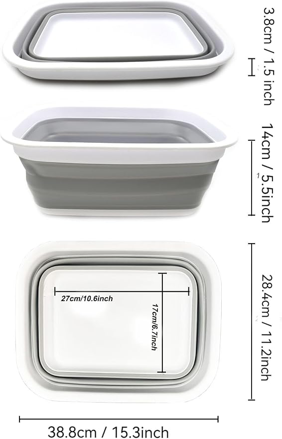 SAMMART 9.2L Collapsible Wash Basin - Image 4