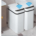 2 PACK - Slim Touchless Bathroom Trash Can - Smart Trash Can Motion Sensor | by Yatmung