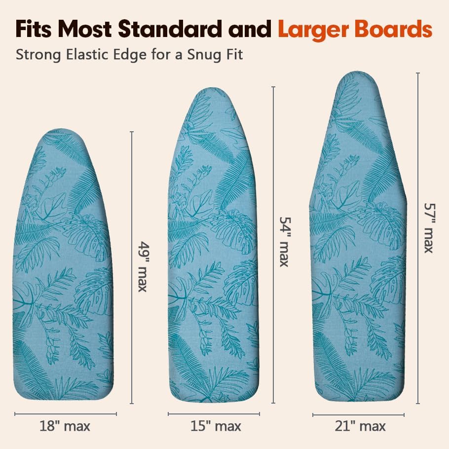Ironing Board Cover and Pad, Extra Large 21x57, Extra Thick - Image 7
