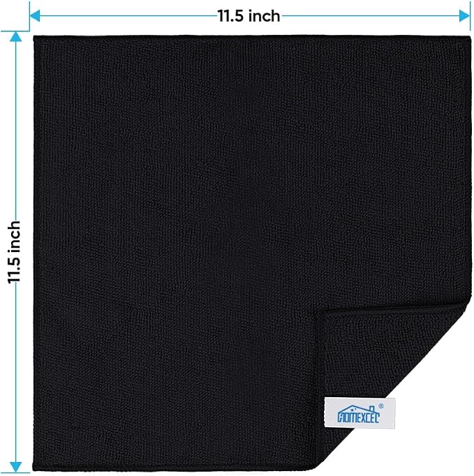 HOMEXCEL 24PK Microfiber Cleaning Cloth, Cleaning Rag - Image 2