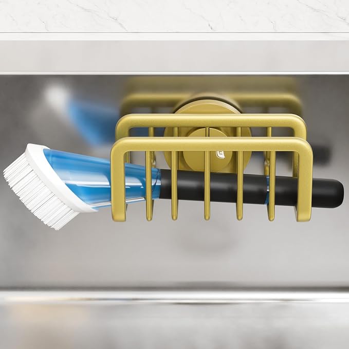 TAILI Gold Sponge Holder for Kitchen Sink - Image 9
