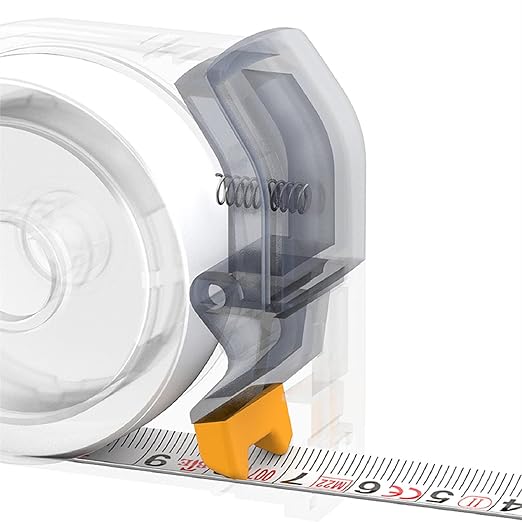 HOTO Self-Locking Tape Measure, Pocket-Size Retractable Measuring Tape - Image 2