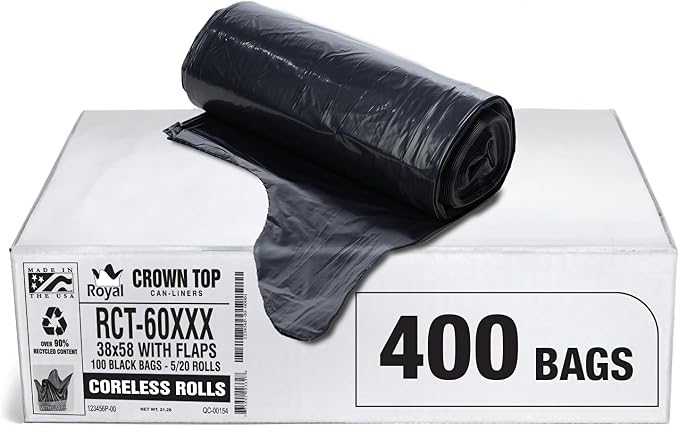 Aluf Plastics RCT-60XXX Star Sealed Coreless Rolls by AlufPlastics