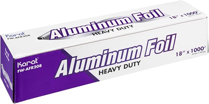 Karat 18” x 1000' Heavy Duty Aluminum Foil Roll | 1000 Feet Long | Industrial - Image 5