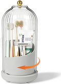 Toothbrush Holders with Cover Toothpaste Organizer by Heagoale