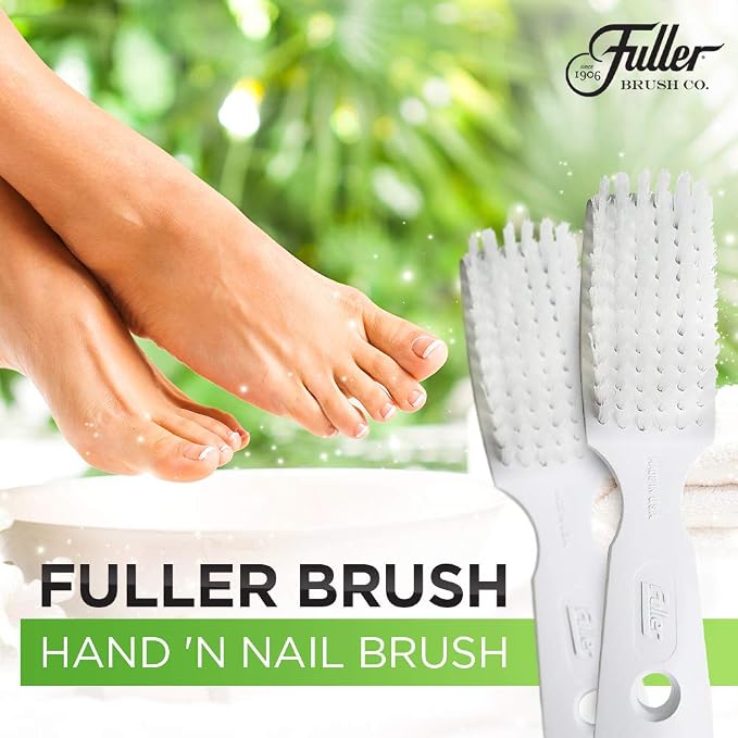 Fuller Brush Hand 'N Nail Brush – Break & Odor Resistant Fingernail & Toenail - Image 2