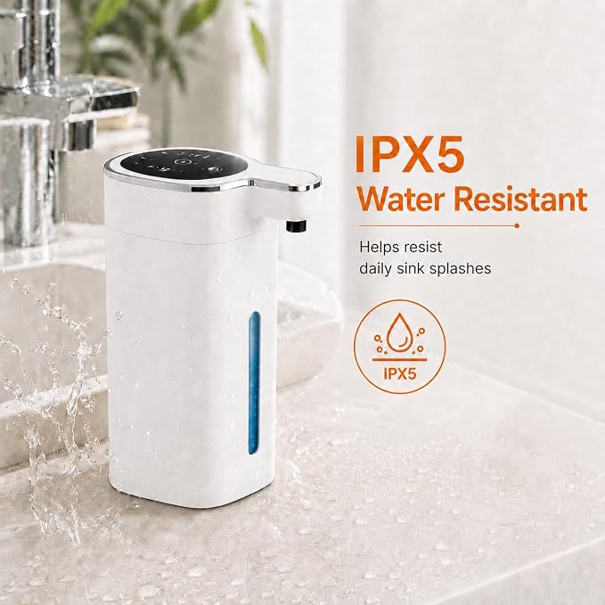 Automatic Liquid Soap Dispenser Touchless, USB Rechargeable | 14.2 oz Hand Soap - Image 7