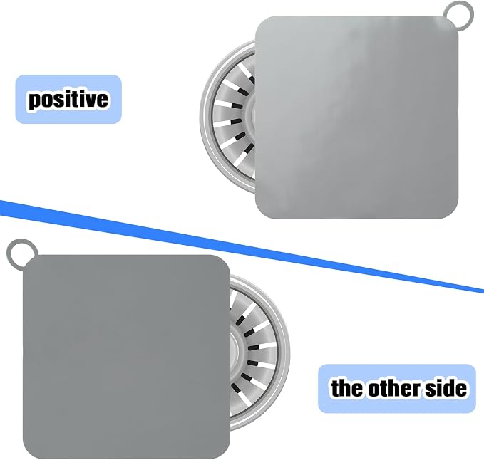 6 Pack Drain Covers for Bugs, 6 X 6 Inch, Anti Odor and Cockroach, Kitchen - Image 3