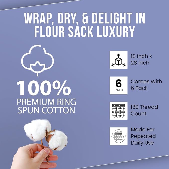 Flour Sack Towels 18x28 – Tea Towel - Image 8
