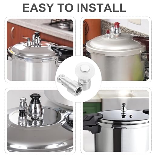 Pressure Cooker Float Valve and Silicone Gasket Replacement Kit Universal Sealing Ring for Electric Pressure Cooker Accessories Float Valve Seal for Efficient Repair