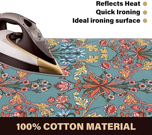 caius Ironing Board Cover and Pad, Elastic Edge, Easy Fit - Image 3