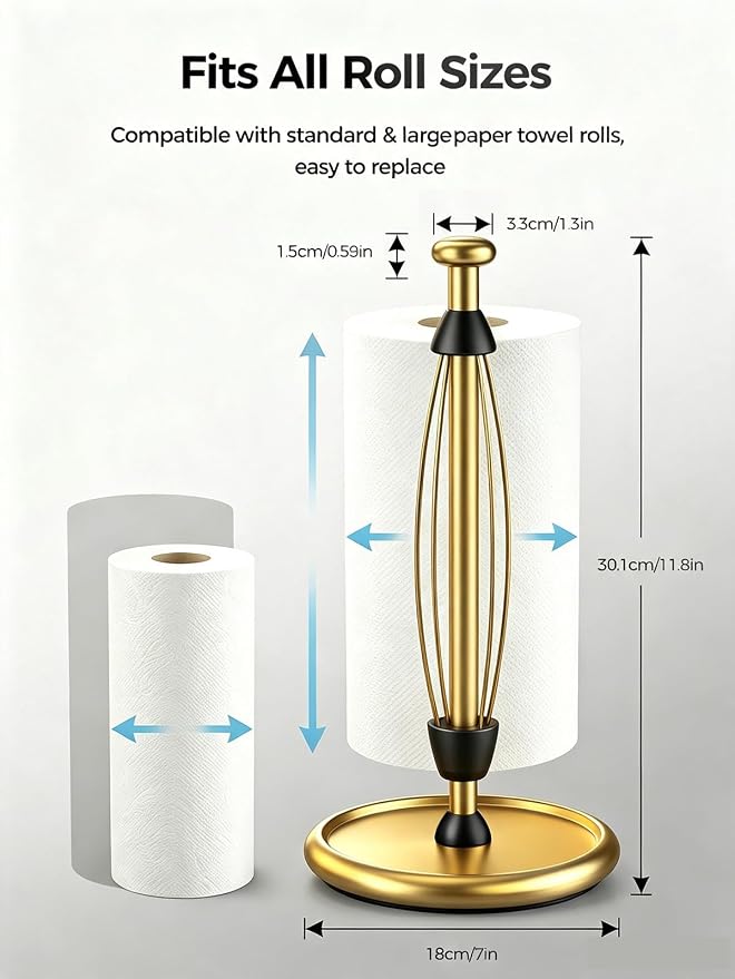 VEHHE Paper Towel Holder Countertop - Image 7