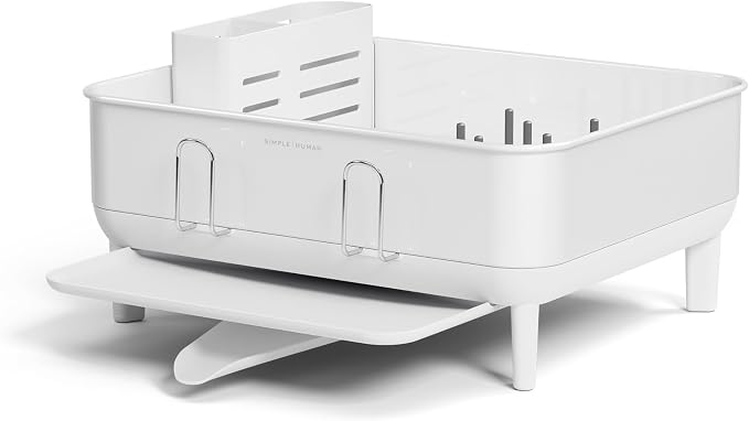 simplehuman Steel Frame Dishrack, Compact Dish Drying Rack by Unknown