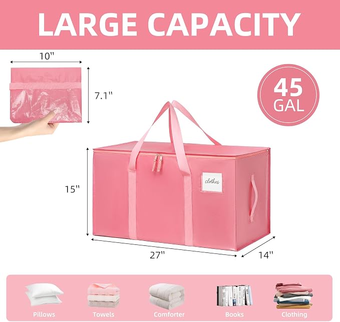 Moving Bags Heavy Duty Bubblegum Pink – Large Packing Bags - Image 5