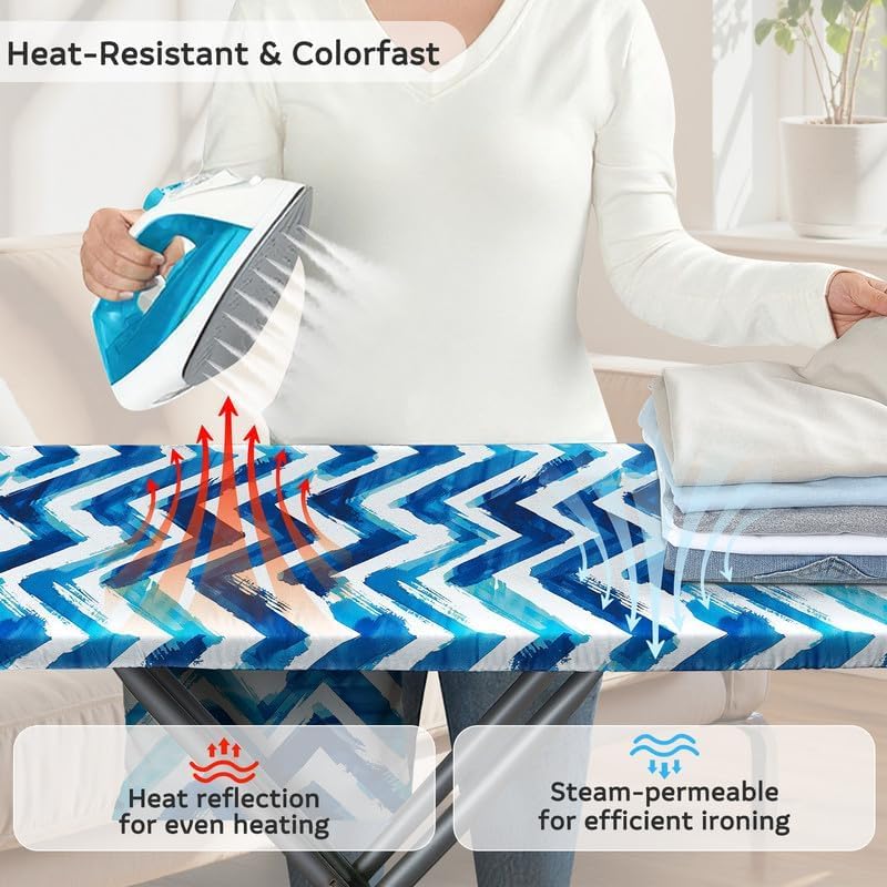 FIOBEE Ironing Board Cover and Pad Extra Thick Iron Board Pad - Image 3