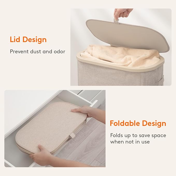 Lifewit Slim Laundry Basket - Image 7