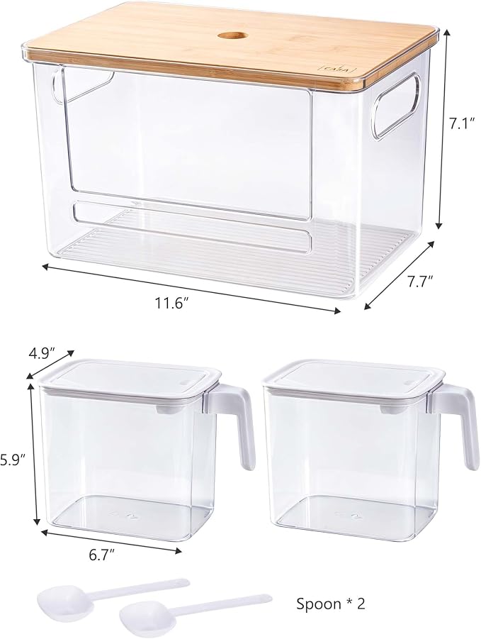 iCASA 3 in 1 Trash Bag and Dishwasher Pod Organizer Garbage Bags Dispenser - Image 3