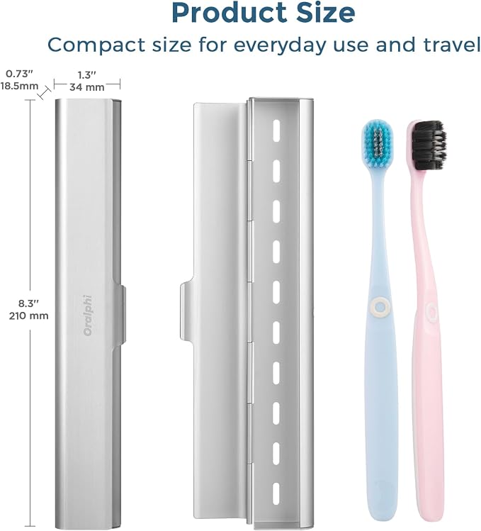 Aluminum Toothbrush Travel Case - Image 4