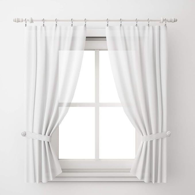 Lansian 100 Pack Curtain Rings - Image 7