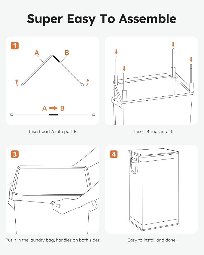 SOLEDI 100L Laundry Hamper - Image 6