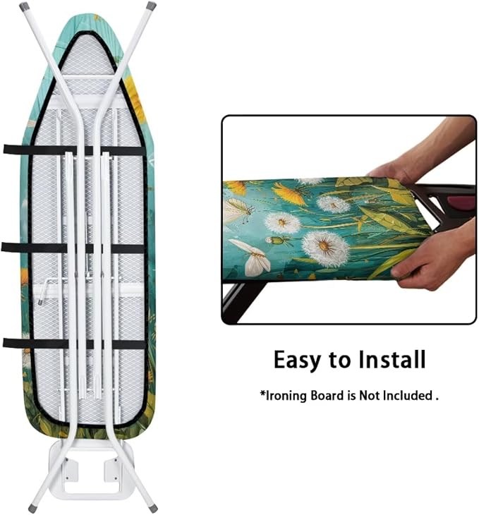 Butterfly Ironing Board Cover Soft Ironing Board Cover Dandelion Flowers Print - Image 4