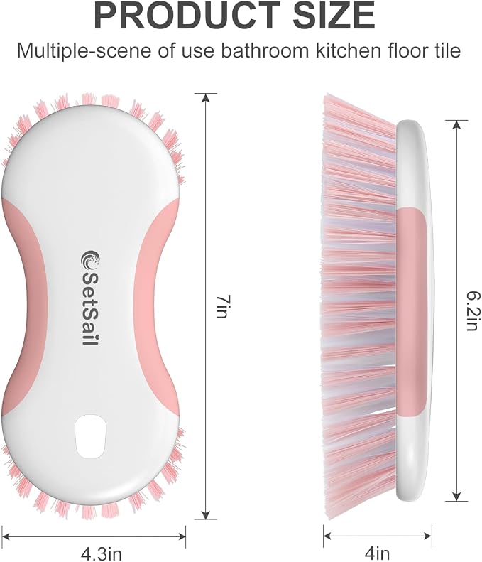 SetSail Multi-Purpose Scrub Brush of 2 Pack - Image 2