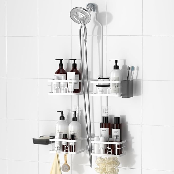 REINHARDT Adjustable Shower Caddy Hanging by REINHARDT