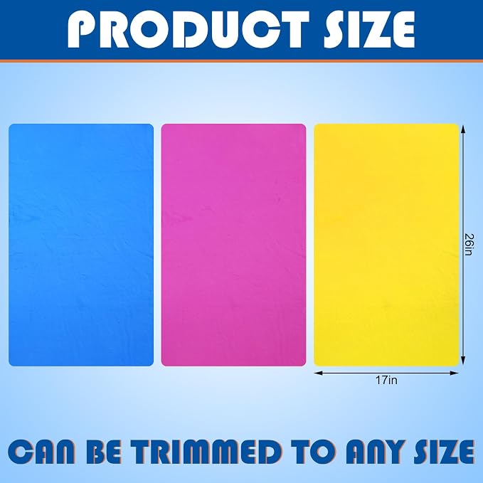 3 Pack Extra Large 26"x17" Chamois Cloth - Image 2