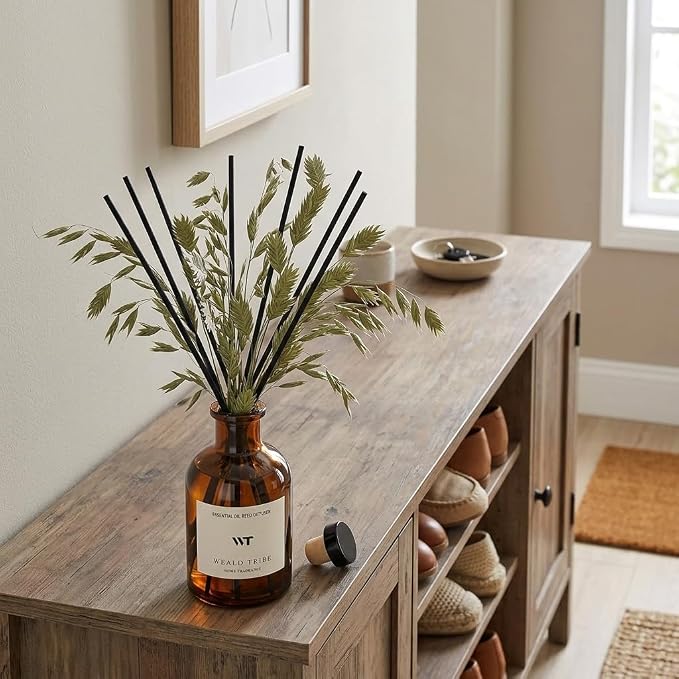 Bamboo Scent Flower Reed Diffuser Set - Image 5