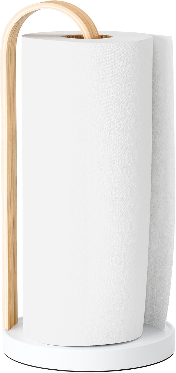 Umbra Bellwood Paper Towel Holder, Wooden by Umbra