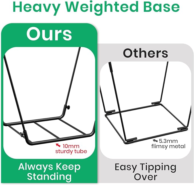 Leaf Bag Holder Collapsible Trash Bag Holders Stand - Image 2