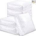 Shappy 6 Packs Clear Plastic Storage Bags by Shappy