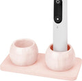 2 Pack Ceramic Toothbrush Holder by LUEXBOX