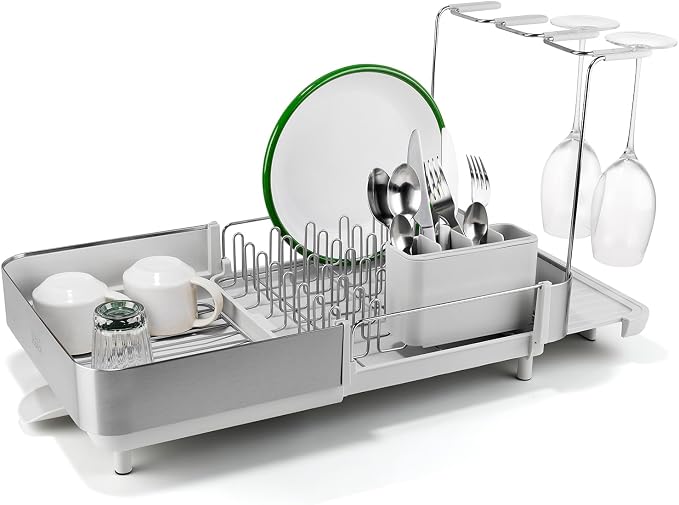 Joseph Joseph Extend Steel Plus Extendable Dish Rack Steel, Small to Large Dish by Unknown