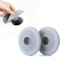 Shower Drain Hair Catcher, Premium Silicone Drain Protector & Shower Drain Cover by Unknown