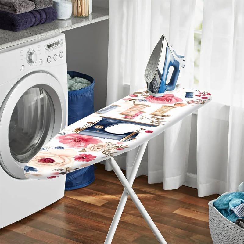 Nuxovilar Sewing Machine Ironing Board Cover 15x54 Inches Polyester - Image 6