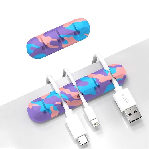 Cable Organizer, Cord Organizer Cable Management, Cable Clips USB Cable Holder by INCHOR