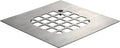 Danco 11045 Snap-In Shower Strainer & Drain Cover, Brushed Nickel by DANCO