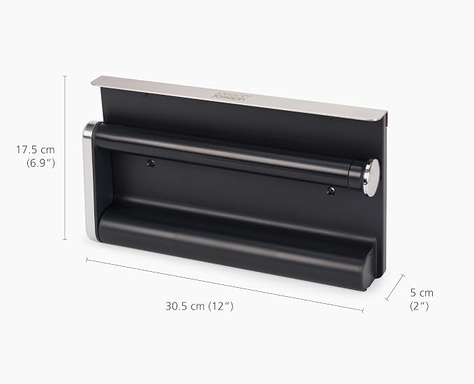 Joseph Joseph RollGrip Under Cabinet Paper Towel Kitchen Roll Holder, - Image 4