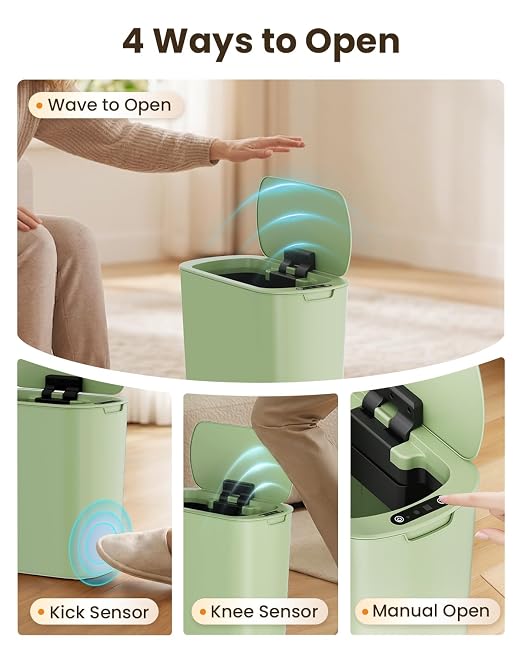 Cesun 5 Gallon Automatic Bathroom Trash Can - Image 2