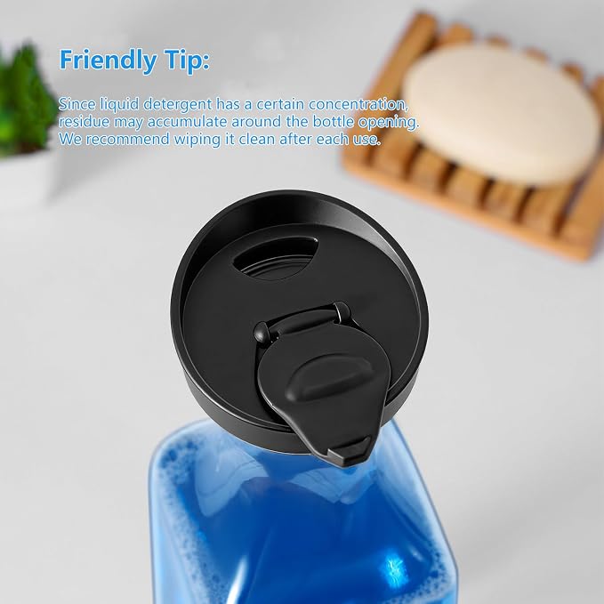 54oz Laundry Detergent Dispenser, Liquid Container, 2 Pack Black - Image 5