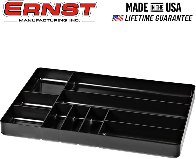 Ernst MFG 10 Compartment Drawer Organizer: Heavy Duty Stackable Tray - Image 9