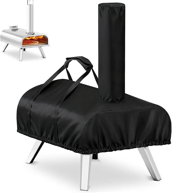 Pizza Oven Cover for BIG HORN and aidpiza 12,TwoPone Waterproof Pizza Oven Accessories Carry Cover for Outdoor