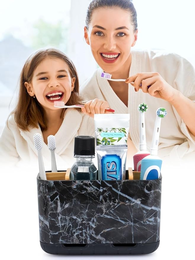 GFWARE Marble Toothbrush Holders - Image 3