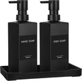 GMISUN Kitchen Soap Dispenser Set, Hand and Dish Soap Dispensers, 12 fl oz/350 by GMISUN
