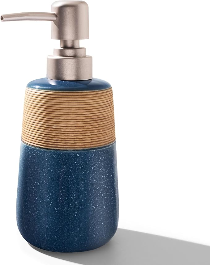 Hand Soap Dispenser, Ceramic Liquid Soap Dispenser by Unknown