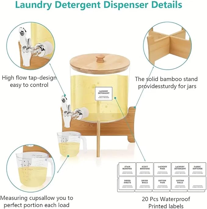 2Pcs Laundry Detergent Dispenser, Laundry Soap Dispenser - Image 3