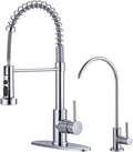 Kitchen Faucet and Water Filter Faucet: Chrome Kitchen Sink Faucet by ARCORA