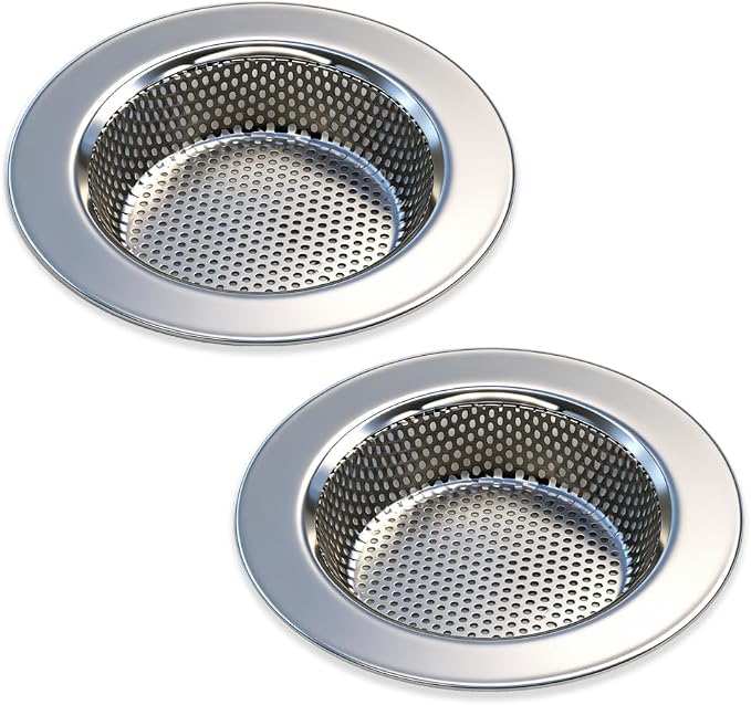 Seatery 2PCS Kitchen Sink Strainers, Sink Drain Filter, Sink Basket Strainer by Seatery
