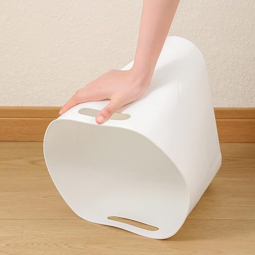 rejomiik Small Bathroom Trash Can, 3.5 Gallon Slim Garbage Can, Office and - Image 5
